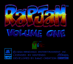 Rap Jam: Volume One